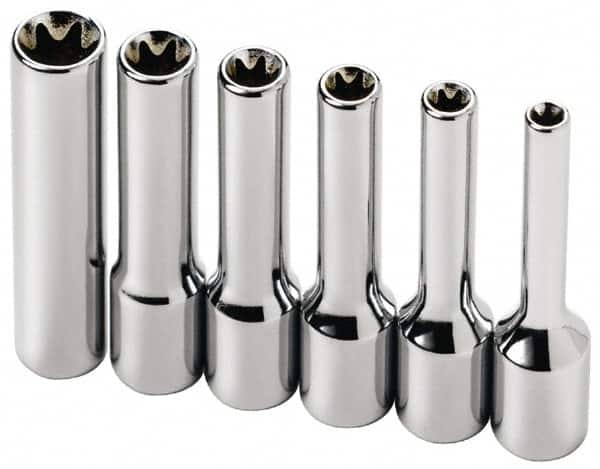 SK - 6 Piece Deep Socket Set - Eagle Tool & Supply