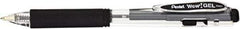 Pentel - Conical Gel Roller Ball Pen - Black - Eagle Tool & Supply
