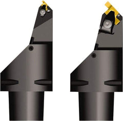 Seco - 14EL Insert, 109.98mm Head Length, 0.125" Min Groove Width, Modular Grooving Cutting Unit Head - Left Hand Cut, System Size C6, Series Seco-Capto - Eagle Tool & Supply