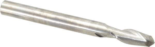 Niagara Cutter - 3/8" Diam, 1" LOC, 2 Flute Solid Carbide Ball End Mill - Uncoated, Single End, 4" OAL, 3/8" Shank Diam, Spiral Flute - Eagle Tool & Supply