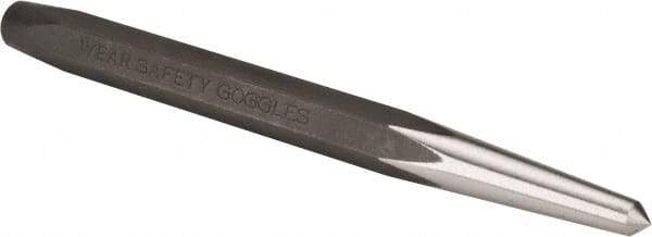 Paramount - 5/16" Center Punch - 6-1/2" OAL, Chrome Vanadium Steel - Eagle Tool & Supply