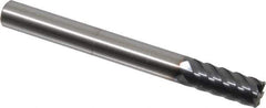 Niagara Cutter - 5/16", 6 Flute, Single End, Solid Carbide, 0.02" Corner Radius End Mill - 3" OAL, 45° Helix, Right Hand Flute, 3/4" LOC, Right Hand Cut - Eagle Tool & Supply