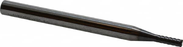 Niagara Cutter - 1/8" Diam 6 Flute Solid Carbide 0.02" Corner Radius End Mill - Eagle Tool & Supply