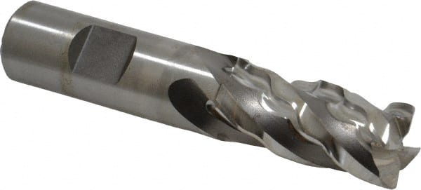 Niagara Cutter - 1" Diam 4 Flute Cobalt 0.03" Chamfer Width Corner Chamfer End Mill - Eagle Tool & Supply