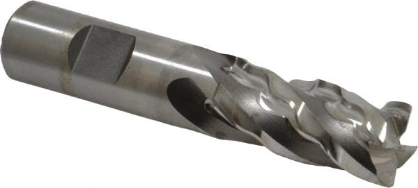 Niagara Cutter - 1-1/4" Diam 4 Flute Cobalt 0.04" Chamfer Width Corner Chamfer End Mill - Eagle Tool & Supply