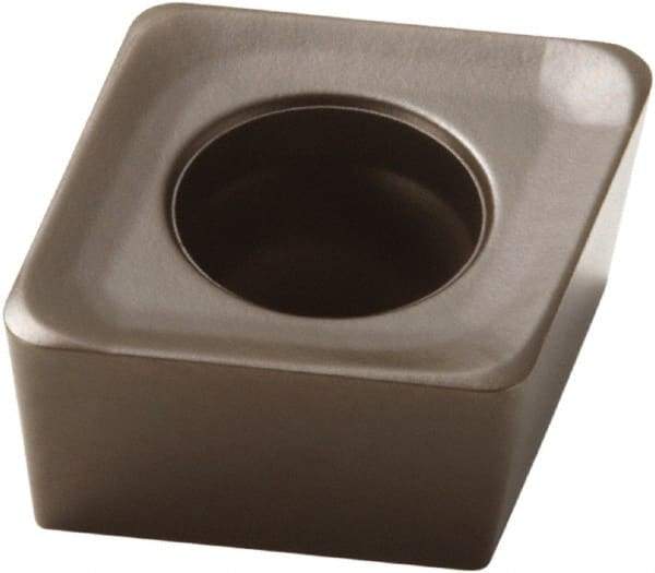 Seco - CCMX08T308 M08 Grade T350M Carbide Milling Insert - TiCN/Al2O3 Finish, 0.173" Thick, 0.316" Inscribed Circle, 0.031" Corner Radius - Eagle Tool & Supply