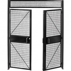 Folding Guard - Temporary Structure Doors Type: Hinged Door Width (Feet): 6 - Eagle Tool & Supply