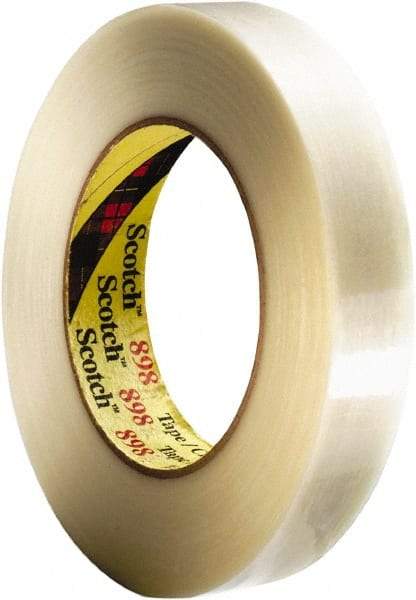 3M - Filament & Strapping Tape Type: Filament Tape Color: Clear - Eagle Tool & Supply
