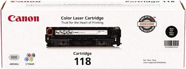 Canon - Black Toner Cartridge - Use with Canon Laser Printers - Eagle Tool & Supply