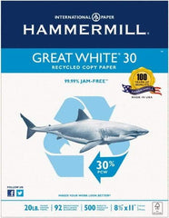 Hammermill - White Copy Paper - Use with Laser Printers, Copiers, Plain Paper Fax Machines - Eagle Tool & Supply