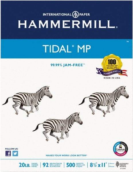 Hammermill - White Copy Paper - Use with Laser Printers, Copiers, Plain Paper Fax Machines - Eagle Tool & Supply