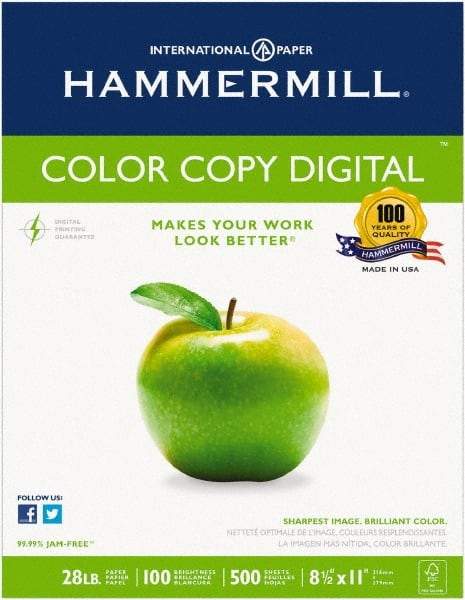 Hammermill - White Copy Paper - Use with Laser Printers, Copiers, Plain Paper Fax Machines - Eagle Tool & Supply