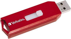 Verbatim - 16GB Red Flash Drive - Use with Windows Vista, 7 - Eagle Tool & Supply