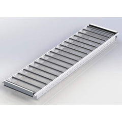 UNEX Manufacturing - Gravity Conveyors Roller Style: Roller Shape: Round - Eagle Tool & Supply