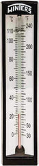 Winters - 30 to 240°F, Industrial Thermometer with Standard Thermowell - 2 Inch Immersion Length, 1-7/8 Inch Stem Length, 6 Inch Long, 1/2 Inch Thread - Eagle Tool & Supply