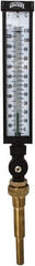 Winters - 30 to 240°F, Industrial Thermometer with Standard Thermowell - 5 Inch Immersion Length, 6 Inch Stem Length, 20 Inch Long, 3/4 Inch Thread - Eagle Tool & Supply