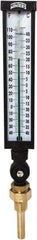 Winters - -40 to 110°F, Industrial Thermometer with Standard Thermowell - 3 Inch Immersion Length, 3-1/2 Inch Stem Length, 17 Inch Long, 3/4 Inch Thread - Eagle Tool & Supply