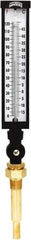 Winters - -15 to 120°F, Industrial Thermometer with Standard Thermowell - 5 Inch Immersion Length, 6 Inch Stem Length, 20 Inch Long, 3/4 Inch Thread - Eagle Tool & Supply