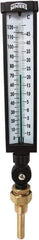 Winters - -15 to 120°F, Industrial Thermometer with Standard Thermowell - 3 Inch Immersion Length, 3-1/2 Inch Stem Length, 17 Inch Long, 3/4 Inch Thread - Eagle Tool & Supply