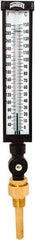 Winters - 30 to 300°F, Industrial Thermometer with Standard Thermowell - 3 Inch Immersion Length, 3-1/2 Inch Stem Length, 17 Inch Long, 3/4 Inch Thread - Eagle Tool & Supply