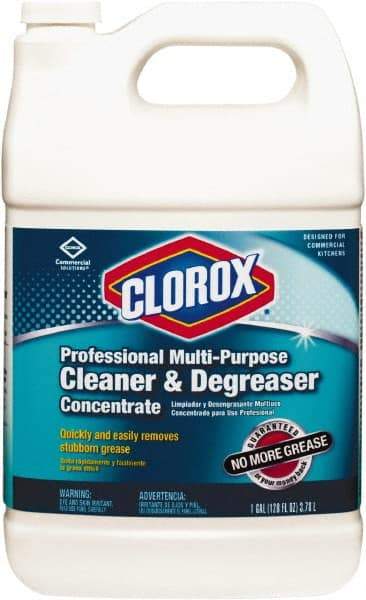 Clorox - 1 Gal Bottle Cleaner/Degreaser - Liquid, Citrus - Eagle Tool & Supply