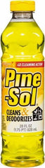 Pine-Sol - 28 oz Bottle All-Purpose Cleaner - Liquid, Lemon - Eagle Tool & Supply
