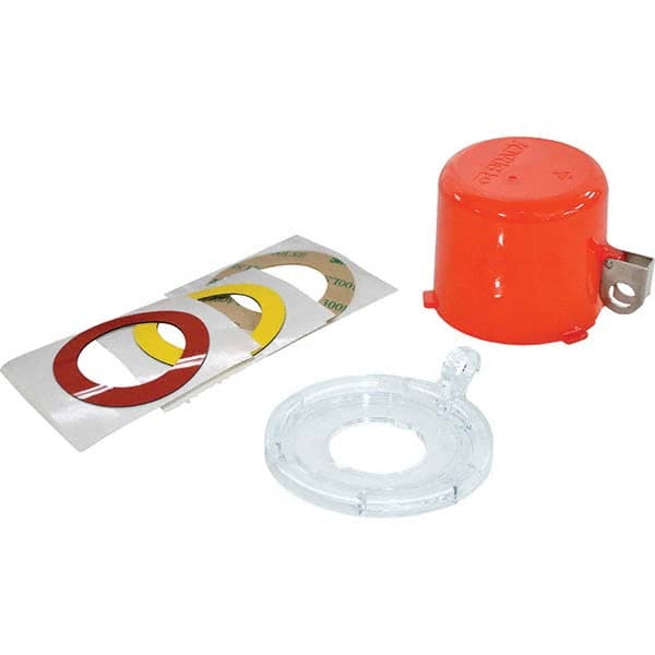 Brady - Pneumatic & Valve Lockouts Type: Push-Button & Rotary Switch Lockout Maximum Valve Handle Size (Inch): 1.180 - Eagle Tool & Supply