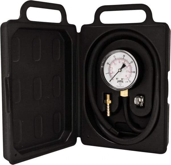 Winters - 35 psi, Pressure Test Gauge and Calibrator - 2-1/2 Inch Diameter - Eagle Tool & Supply