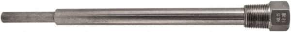 Winters - 13 Inch Overall Length, 3/4 Inch Thread, 304 Stainless Steel Thermowell - 10-1/2 Inch Insertion Length - Eagle Tool & Supply