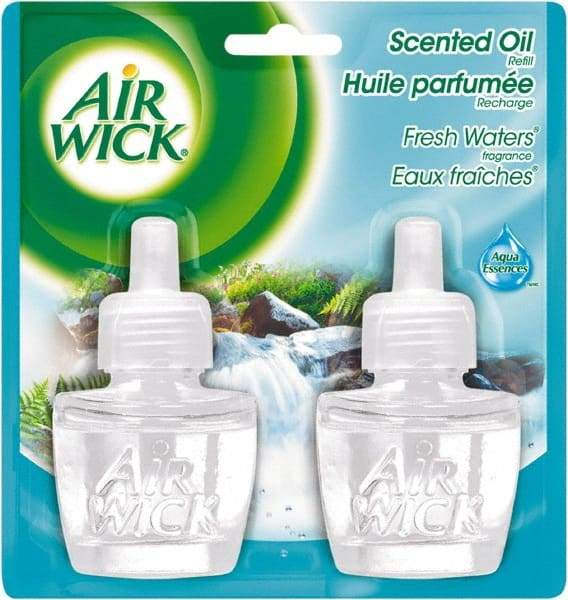 Air Wick - 0.67 oz Air Freshener Dispenser Refill - Fresh Waters, Compatible with Air Wick Oil Warmers - Eagle Tool & Supply