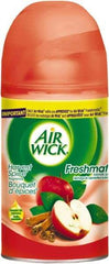 Air Wick - 6.17 oz Air Freshener Dispenser Refill - Apple Cinnamon, Compatible with Air Wick Freshmatic & Ultra Odor Detect Dispensers - Eagle Tool & Supply