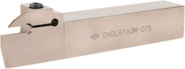 Sumitomo - GND, External, Right Hand, Indexable Grooving Tool Holder - GCMN, GCML, GCMR Insert Compatibility, 1" Shank Height, 1" Shank Width, 6" OAL - Eagle Tool & Supply