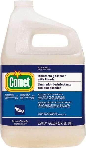 Comet USA LLC - 1 Gal Jug Liquid Bathroom Cleaner - Fresh Scent, Disinfectant, General Purpose Cleaner - Eagle Tool & Supply