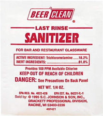 Diversey - 0.25 oz Packet Unscented Glass Cleaner - Packet - Eagle Tool & Supply