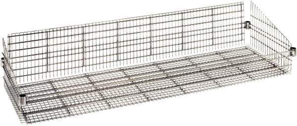 Quantum Storage - Wire Basket Unit - 60" Wide x 18" Deep x 10" High, - Eagle Tool & Supply