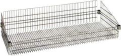 Quantum Storage - Wire Basket Unit - 48" Wide x 24" Deep x 10" High, - Eagle Tool & Supply
