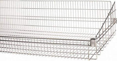 Quantum Storage - Wire Basket Unit - 60" Wide x 24" Deep x 10" High, - Eagle Tool & Supply