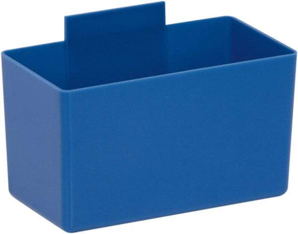 Quantum Storage - 2.8" Wide x 3" High, Blue Bin Cup - Use with All Bins - Eagle Tool & Supply