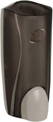 Dial - 1000 mL Liquid Hand Soap Dispenser - Acrylic, Hanging, Gray - Eagle Tool & Supply