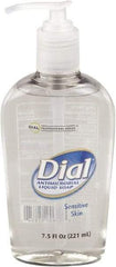 Dial - 7.5 oz Pump Bottle Liquid Soap - Clear, Pleasant Fragrance Scent - Eagle Tool & Supply