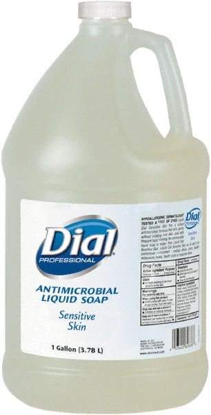 Dial - 1 Gal Bottle Liquid Soap - Clear, Light Floral Scent - Eagle Tool & Supply