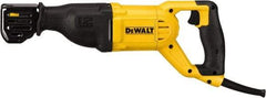 DeWALT - 2,900 Strokes per Minute, 1-1/8 Inch Stroke Length, Electric Reciprocating Saw - 120 Volts, 12 Amps - Eagle Tool & Supply
