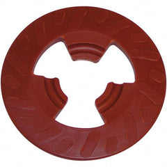 3M - 4" Max Diam, Abrasive Disc Face Plate - 5/8-11 Male - Eagle Tool & Supply