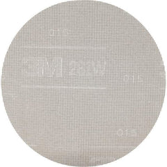 3M - 8" Diam, 1,200 Grit Aluminum Oxide Adhesive PSA Disc - Ultra Fine Grade, Black, Cloth Backing, Flexible, Use with Random Orbital Sanders - Eagle Tool & Supply