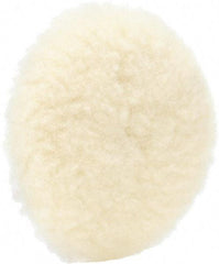 3M - 3" Diam 100% Wool Buffing & Backing Pad - Eagle Tool & Supply