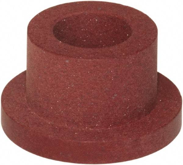 TriStar - 1-1/2" Inside x 1-3/4" Outside Diam, Rulon LR Flanged Bearing - 2" Flange Outside Diam, 1/8" Flange Thickness, 2" OAL - Eagle Tool & Supply