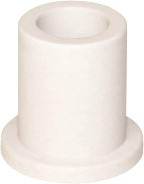 TriStar - 3/8" Inside x 5/8" Outside Diam, Rulon 641 Flanged Bearing - 7/8" Flange Outside Diam, 1/8" Flange Thickness, 1/2" OAL - Eagle Tool & Supply