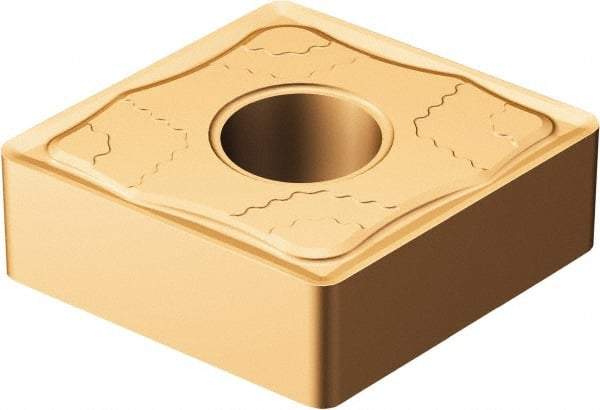 Sandvik Coromant - CNMG542 SMC Grade 1115 Carbide Turning Insert - TiAlN/AlCr2O3 Finish, 80° Diamond, 5/8" Inscr Circle, 1/4" Thick, 1/32" Corner Radius - Eagle Tool & Supply