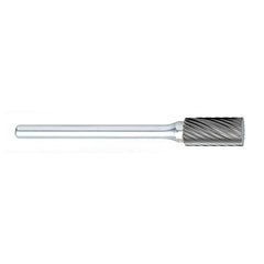 ‎SC-51 -6mm × 12mm LOC × 6mm Shank × 50mm OAL Cylindrical Ball Nose Carbide Medium Right Hand Spiral Burr - Eagle Tool & Supply