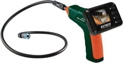 Extech - Video Borescope - 17 mm Probe Diameter, 2.4 Inch LCD Display, 480 x 234 Resolution - Eagle Tool & Supply